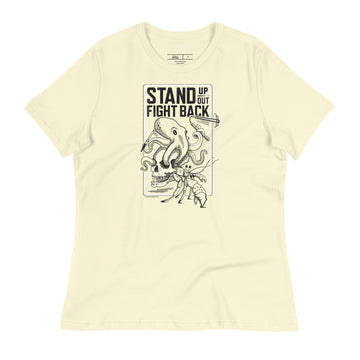 Stand Up, Stand Out, Fight Back Feminine Fit